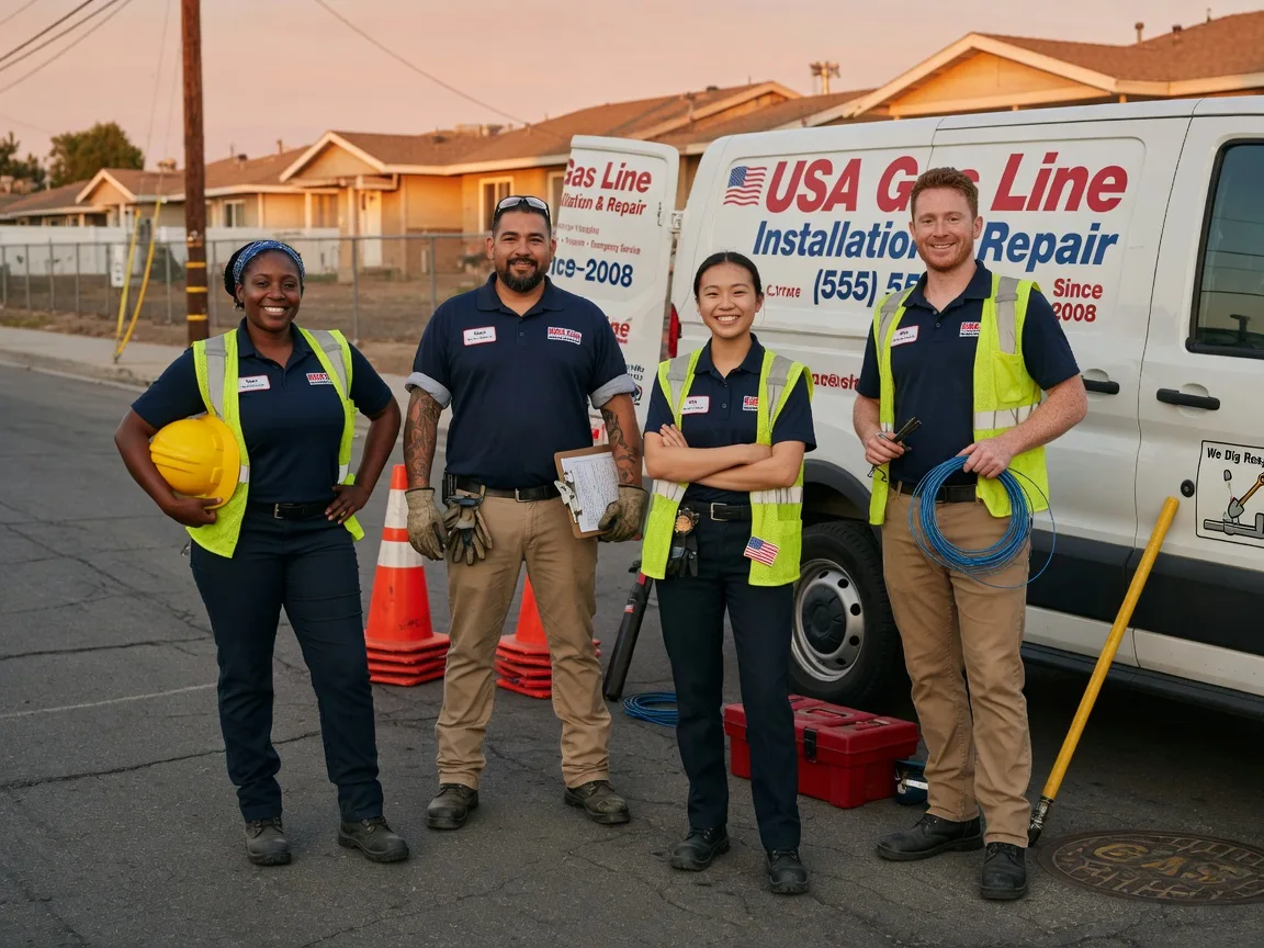 Gas Line Installation company in Parmelee, SD
